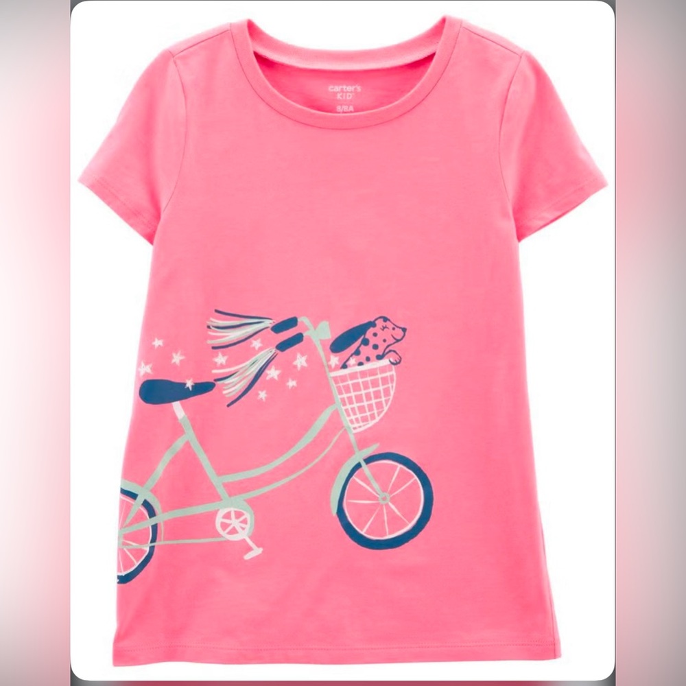 Carters girls dog tee